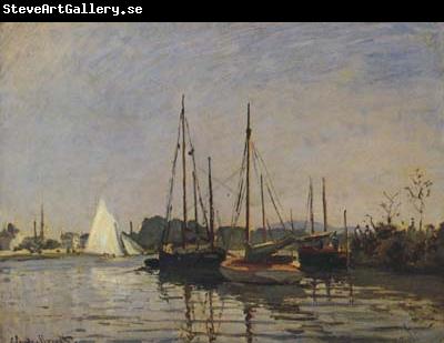 Claude Monet Pleasure Boat,Argenteuil (san31)